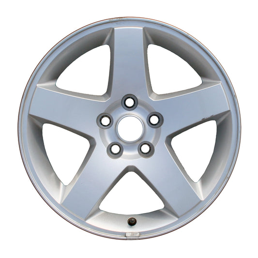 Aftermarket 2008 Dodge Magnum 17x7 Aluminum Alloy Wheel, Rim Sparkle Silver Full Face Painted - 2325