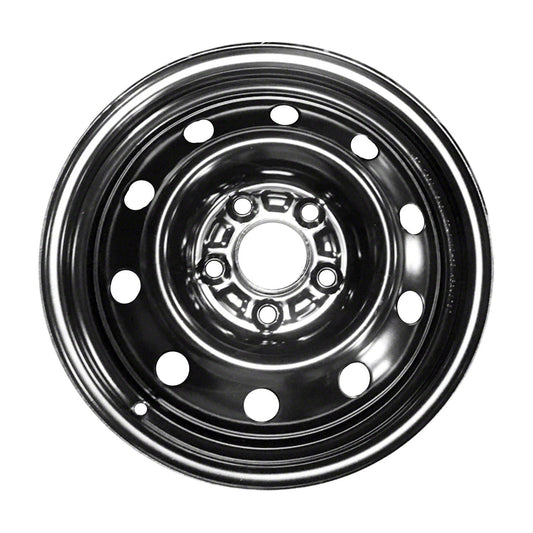Aftermarket 2011-2013 Hyundai Elantra GL Sedan 4-Door 15X6 Steel Wheel; Replacement Black-70805