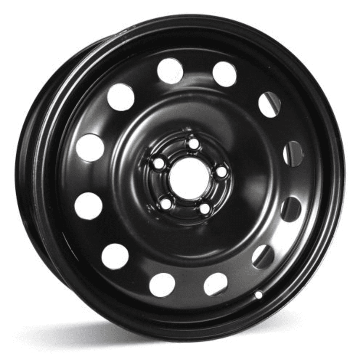 Aftermarket Steel Rim 18X7.5, 5X108, 63.4, +52, black finish X48518