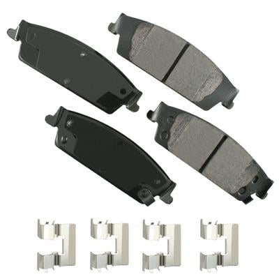 Akebono Brake Corporation ACT1707, Proact Ultra-Premium Bra Ke Pads - Rear