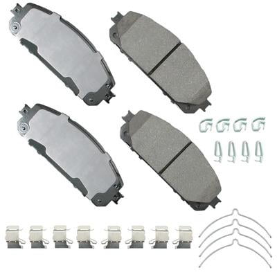 Akebono Brake Corporation ACT1843, Jeep Cherokee 19-14 Performance Racing