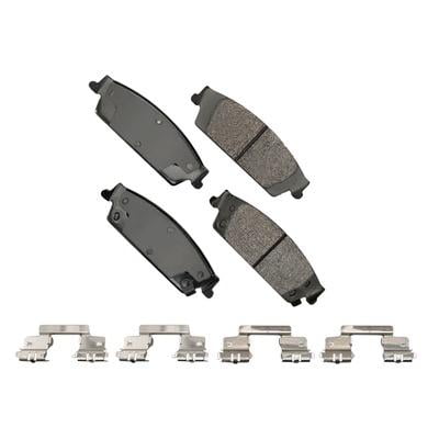 Akebono Brake Corporation SDF1707, Brake Pads Rear Chevy Tahoe 15-21 0