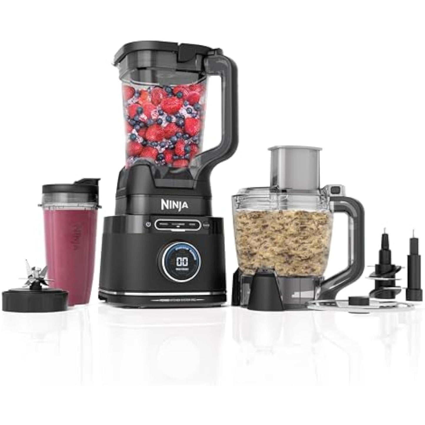 All-in-One Blender & Food Processor for Smoothies, Cookie Dough, Salsas, Cole Slaw & More with BlendSense Intelligence, 1800 Watt