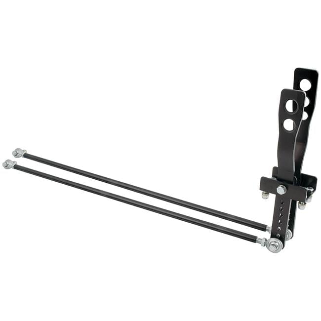 Allstar Performance ALL54124 2 Lever Shifter Black Unequal Length Handles
