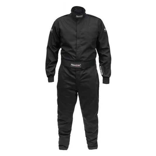 Allstar Performance ALL931016 SFI 3.2A-1 Single Layer Racing Suit, Black - 2XL