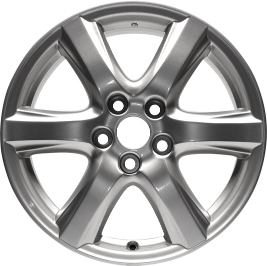 Aluminum Wheel Rim 17 Inch For Toyota Camry 2007-2010 5 Lug 114.3mm 6 Spoke
