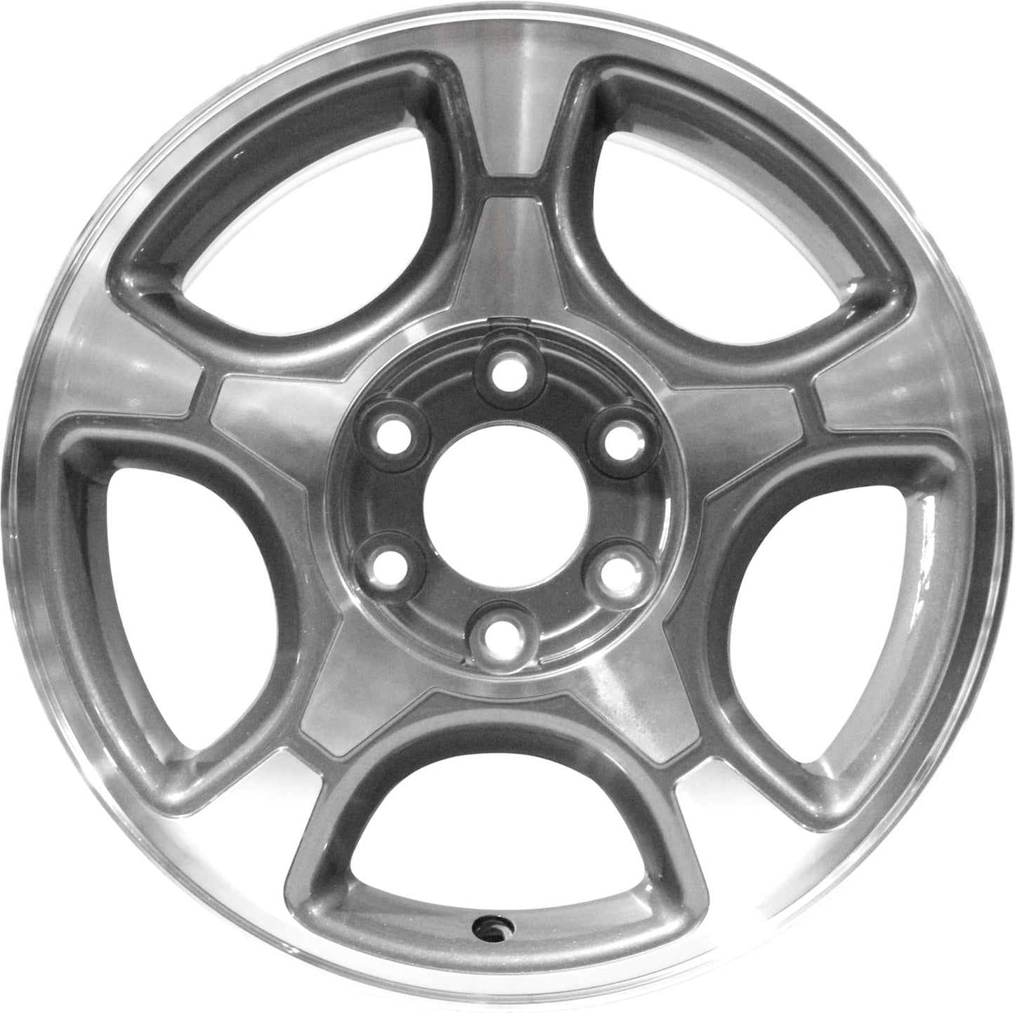 Aluminum Wheel Rim 17 inch for Chevy Trailblazer 2004-2009 6 Lug Medium Gray