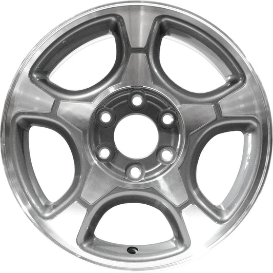 Aluminum Wheel Rim 17 inch for Chevy Trailblazer 2004-2009 6 Lug Medium Gray