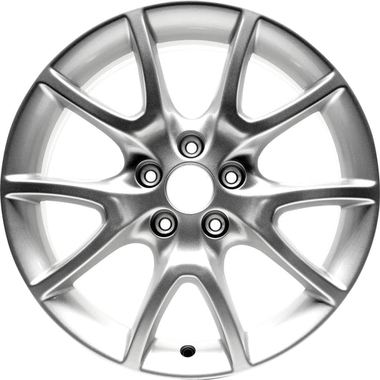 Aluminum Wheel Rim 17 inch for Dodge Dart 13-16 5 Lug Silver