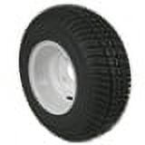 205/65-10 TIRE & WHEEL (C) 4 HOLE / WHITE