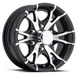 Kenda Trailer Tire On Rim #5247 215/65-8 215-65 Load Range C 5 Bolt White
