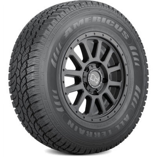 Americus Rugged All-Terrain Tire - LT265/75R16 123S LRE 10PLY Rated Fits: 1996-99 Chevrolet Tahoe Base, 2000-02 Dodge Ram 2500 Base