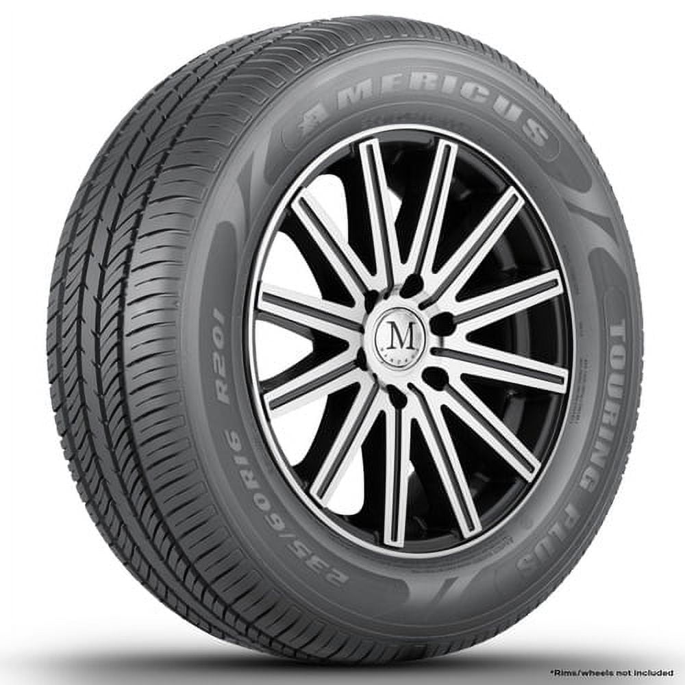 Americus Touring Plus 185/65R15 88H BSW (2 Tires) Fits: 2017 Hyundai Accent LE, 2013-14 Honda Fit EV
