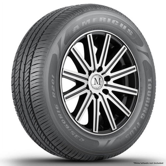 Americus Touring Plus 185/65R15 88H BSW (2 Tires) Fits: 2017 Hyundai Accent LE, 2013-14 Honda Fit EV