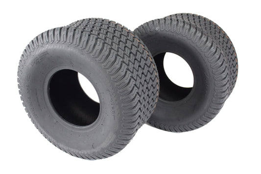 Antego 20x10.00-8 4-Ply Turf Tires for Lawn and Garden Mowers (Set of 2)