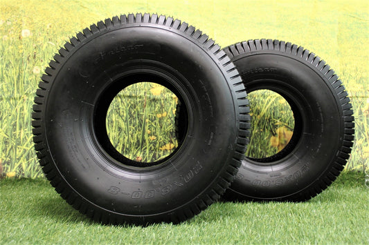 Antego Tire and Wheel 20x8.00-8 4 Ply Turf Tires for Lawn & Garden Mower 20x8-8 (Set of 2)