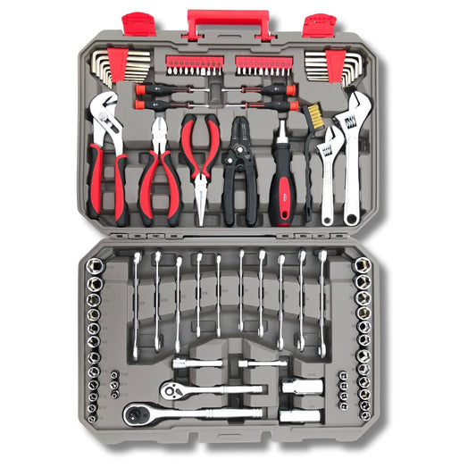 95 Piece Mechanics Tool Set in Metric and SAE for Small Engine, Mechanical and General Repairs  DT1242
