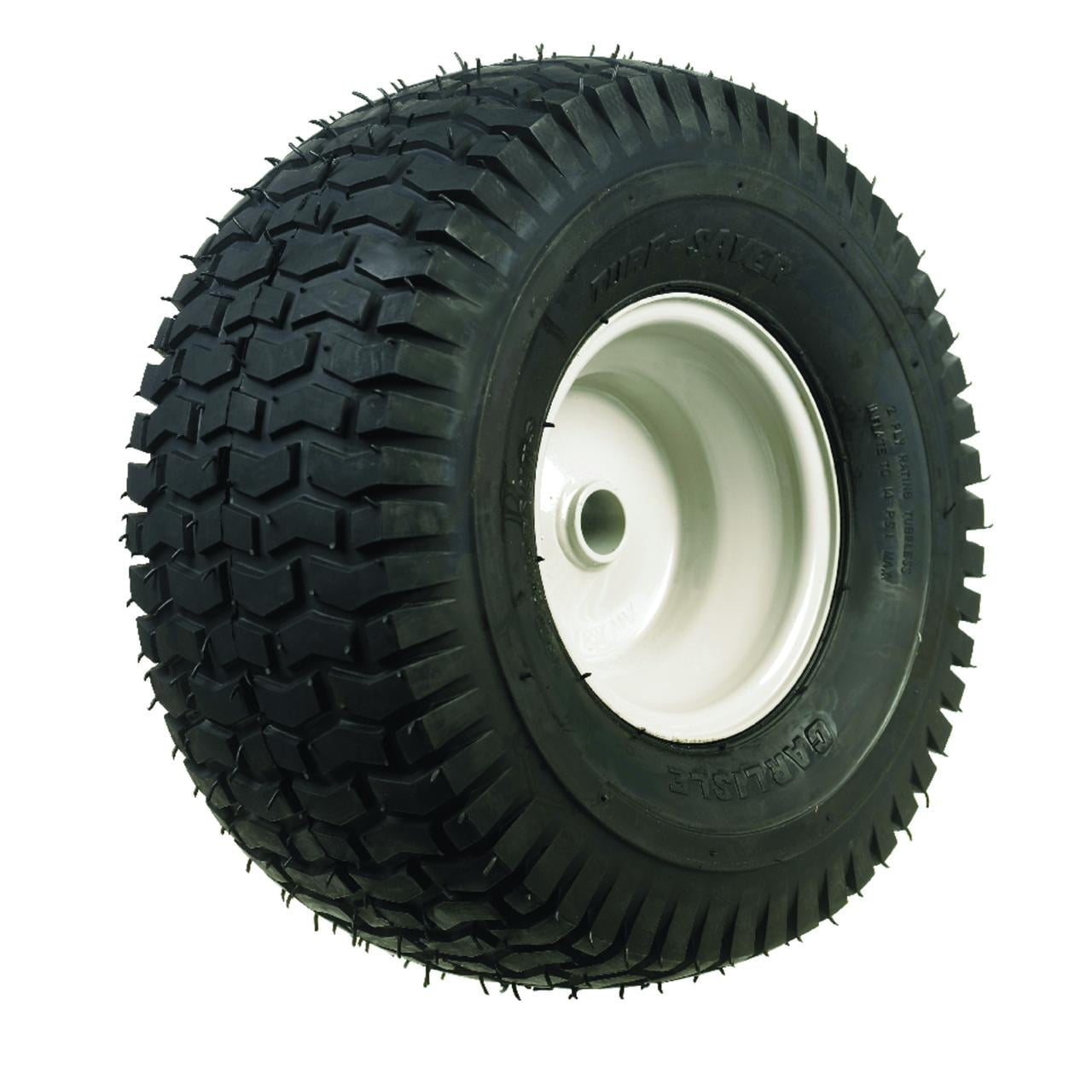 Arnold 15 X 6.0 - 6 Steel Lawn Tractor Front Replacement Wheel, 300 lb Load Rating