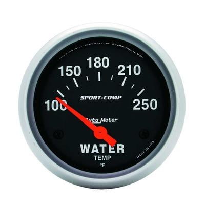 Autometer 3531, 100-250 Water Temp Gauge Aftermarket High Performance Parts