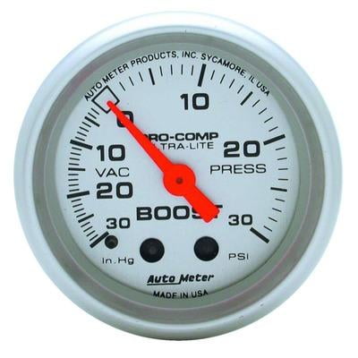 Autometer 4303, 2-1/16In Vacuum/Boost Gauge Performance Racing Parts