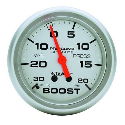 Autometer 4401, Ultra-Lite Boost Gauge Aftermarket High Performance Parts