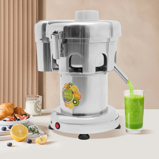 Autrinix Heavy Duty Commercial Juicer, 370W High Yield Fruit and Vegetable Juicer, 2800RPM, Purer Juice with Fast Extraction, Ideal for Home, Cafe, and Restaurants