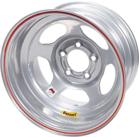 BASSETT 58AC2IS Wheels 15x8 IMCA Silver Inertia 5x4.75