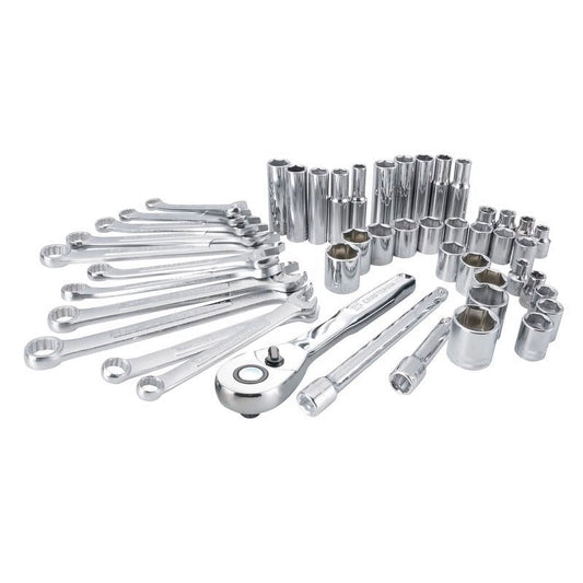 BLACK+DECKER, Finish Mechanic Socket Wrench & Set,47 Piece
