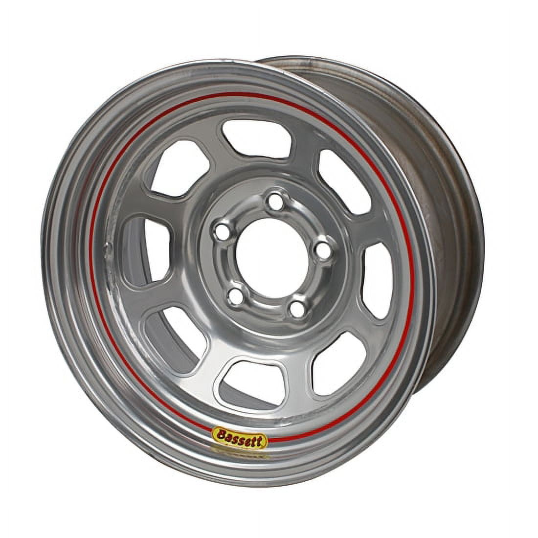 Bassett 15 x 7 No-Beadlock 5x5 DOT/IMCA Wheel 3 Backspace
