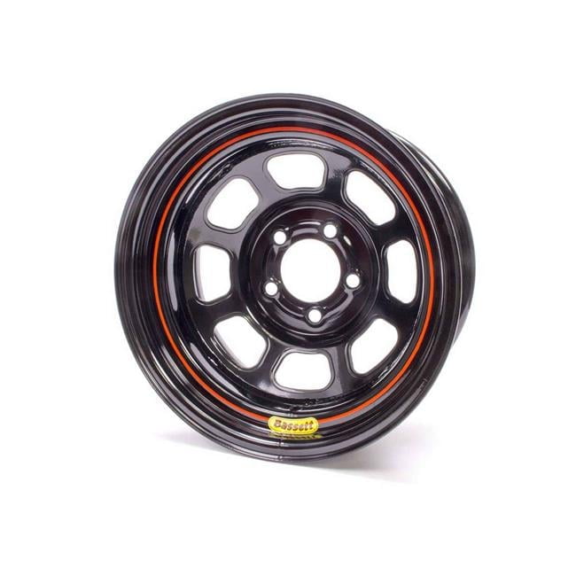 Bassett 57RF375 DOT Street Legal Wheel - Black - 3.75 Back Spacing - 21.75 lbs