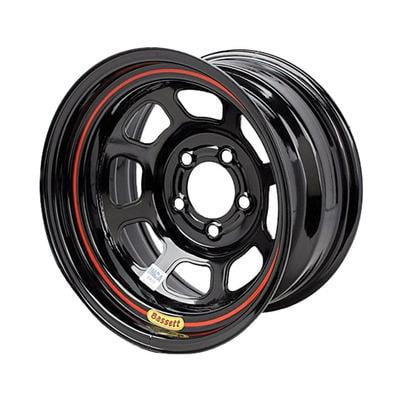 Bassett BAS57RN4, Wheel 15In X 7In 5X100Mm Dot Black Performance Racing
