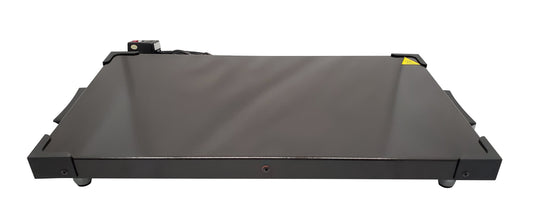 Black Large Shabbat Hot Plate Double Enamel Panel Electric Saver 21" X 16.5"