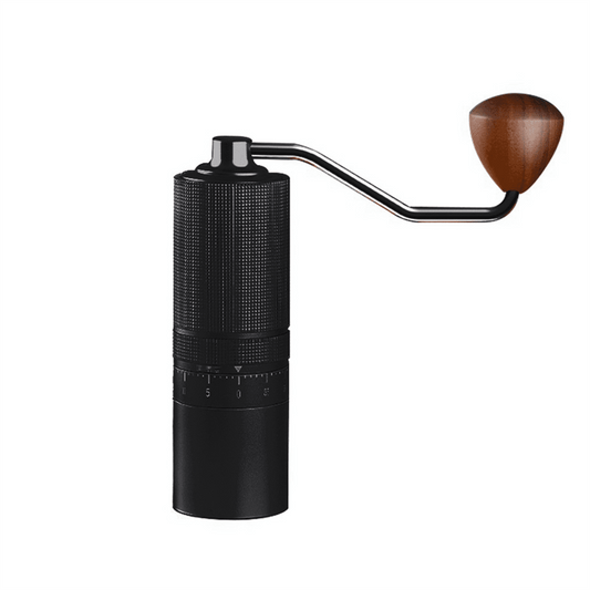 Black Manual Coffee Grinder High Quality Portable Upgrade 7 Star Stainless Steel Burr Suitable for Espresso Kitchen Tool