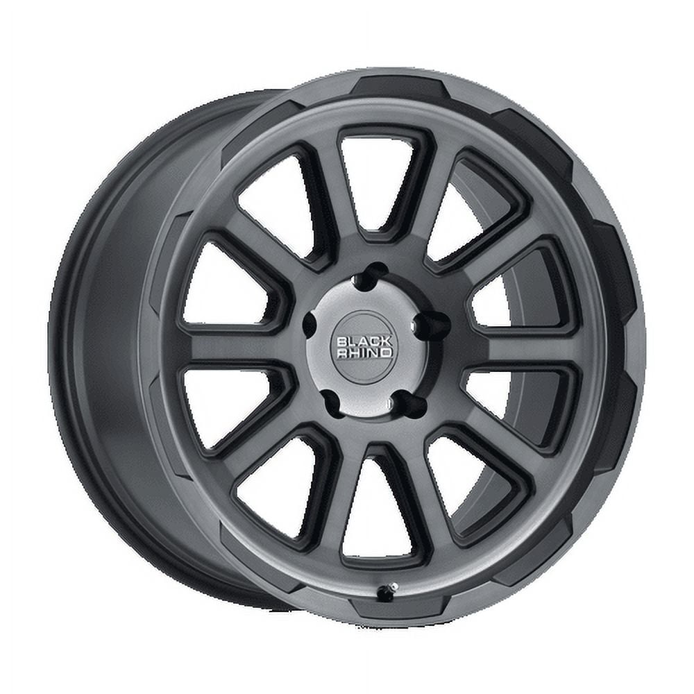 Black Rhino Chase 20X8.5 5X112 10Et 76.1Cb Brushed Gunmetal Wheel