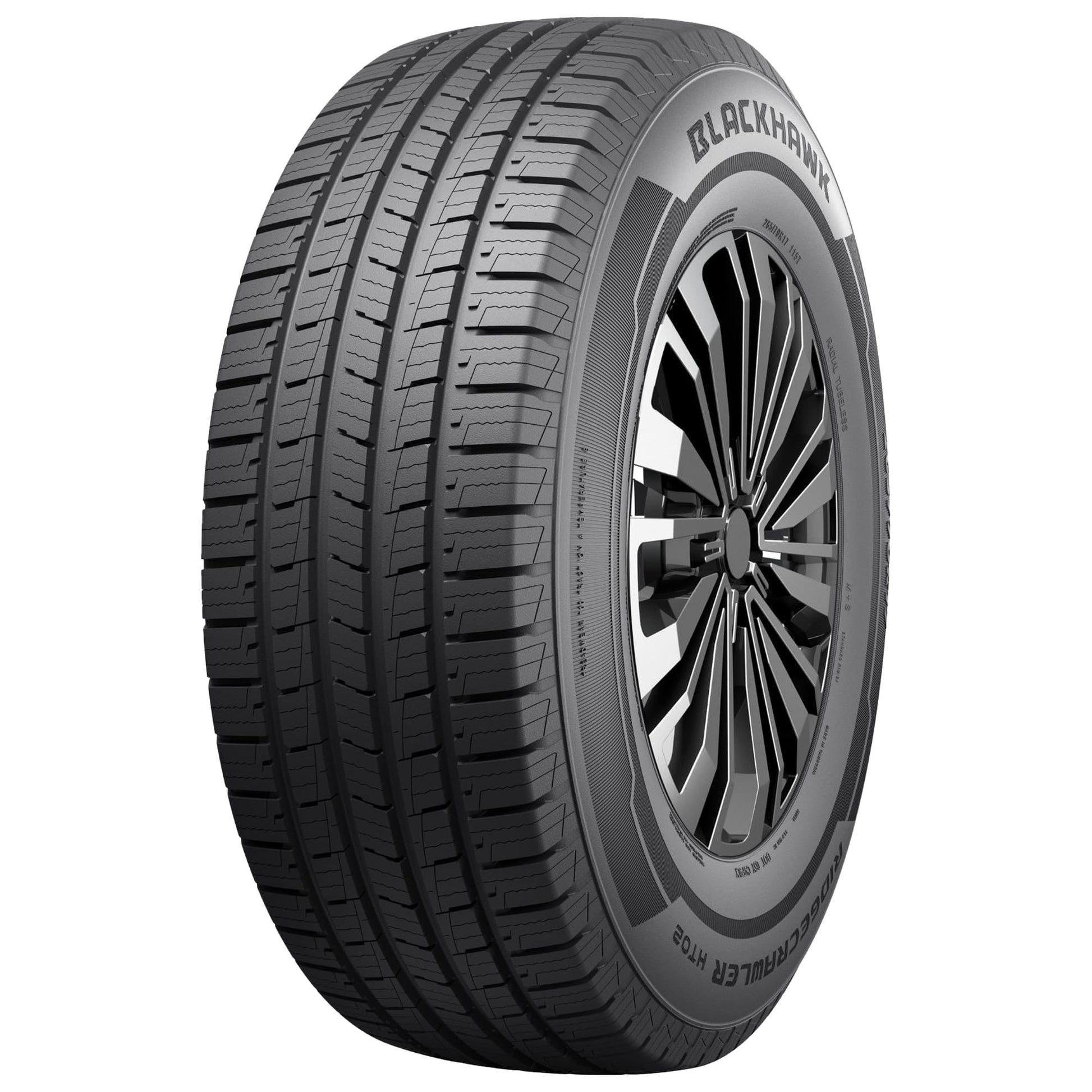BlackHawk Ridgecrawler HT02 All Terrain LT265/70R17 123/120S E Light Truck Tire
