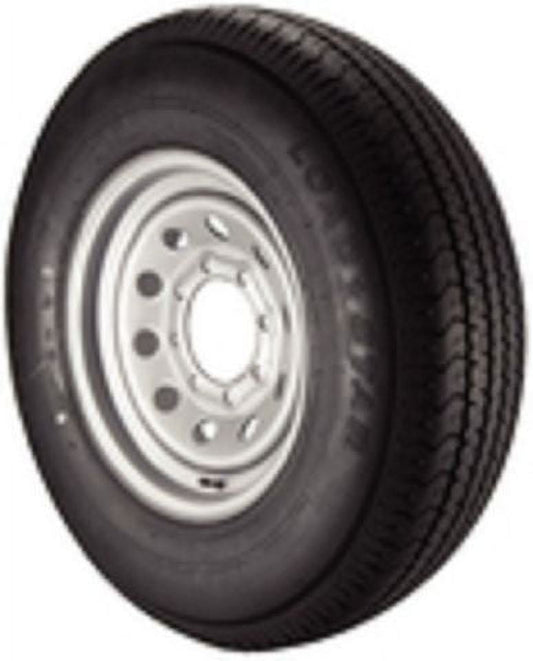 Loadstar Bias Tire and Wheel (Rim) Assembly ST175/80D-13 5 Hole C Ply, 3S145