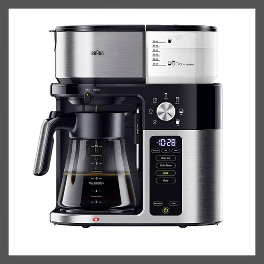 Braun 50 oz MultiServe Coffee Maker Plus 10-Cup Pod Free Drip 7