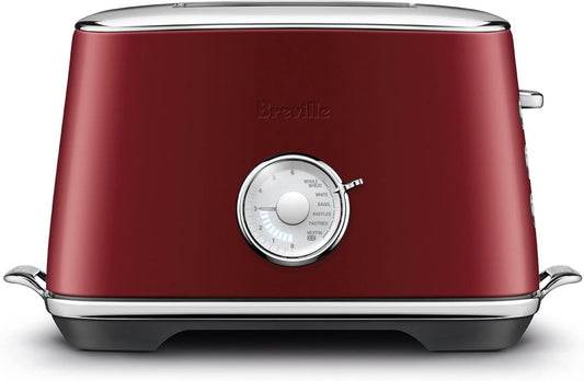 Breville BTA735RVC Toast Select Luxe Kitchen Toaster, 2 Slice, Red Velvet Cake