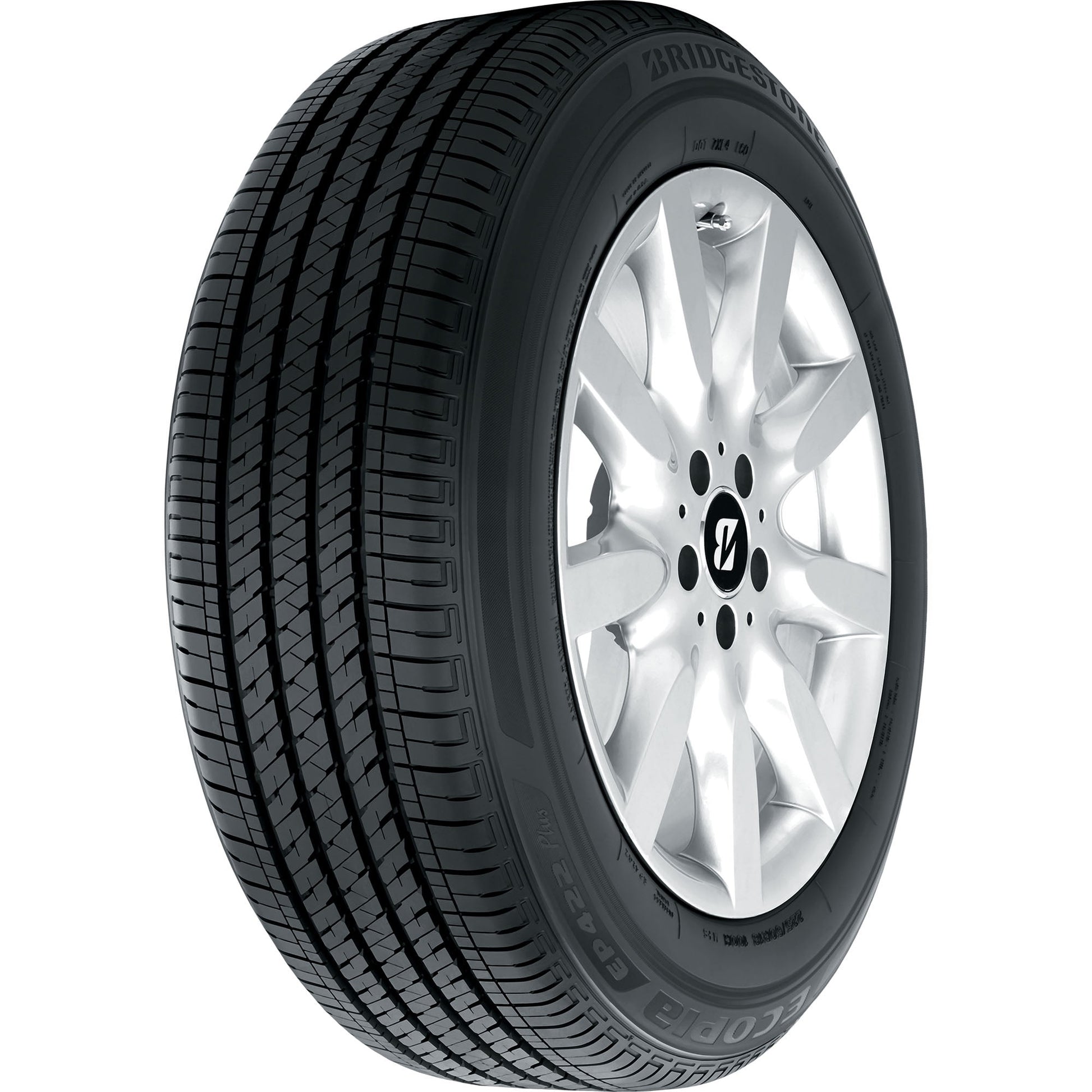 Bridgestone Ecopia EP422 Plus All Season 195/60R15 88H Passenger Tire Fits: 2005 Honda Civic Reverb, 2004-08 Nissan Sentra Base