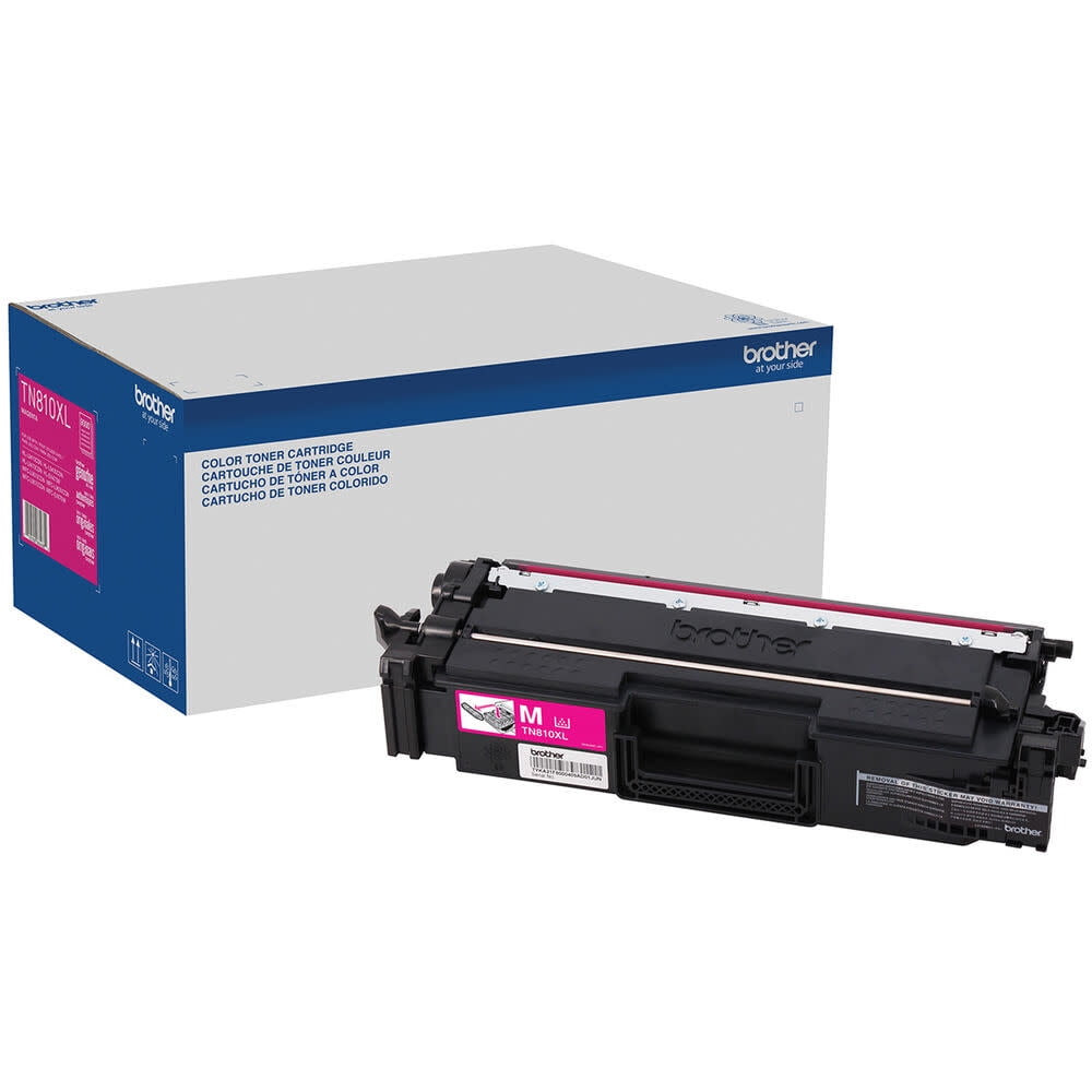 Brother Genuine TN810XLM High‐yield Magenta Toner Cartridge