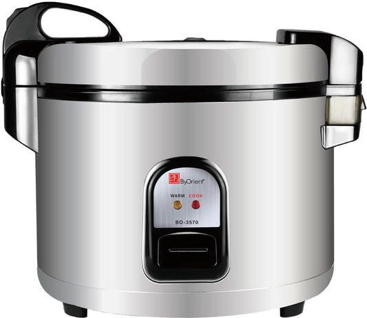 ByOrient Commercial Deluxe Rice Cooker & Warmer, 6.3L