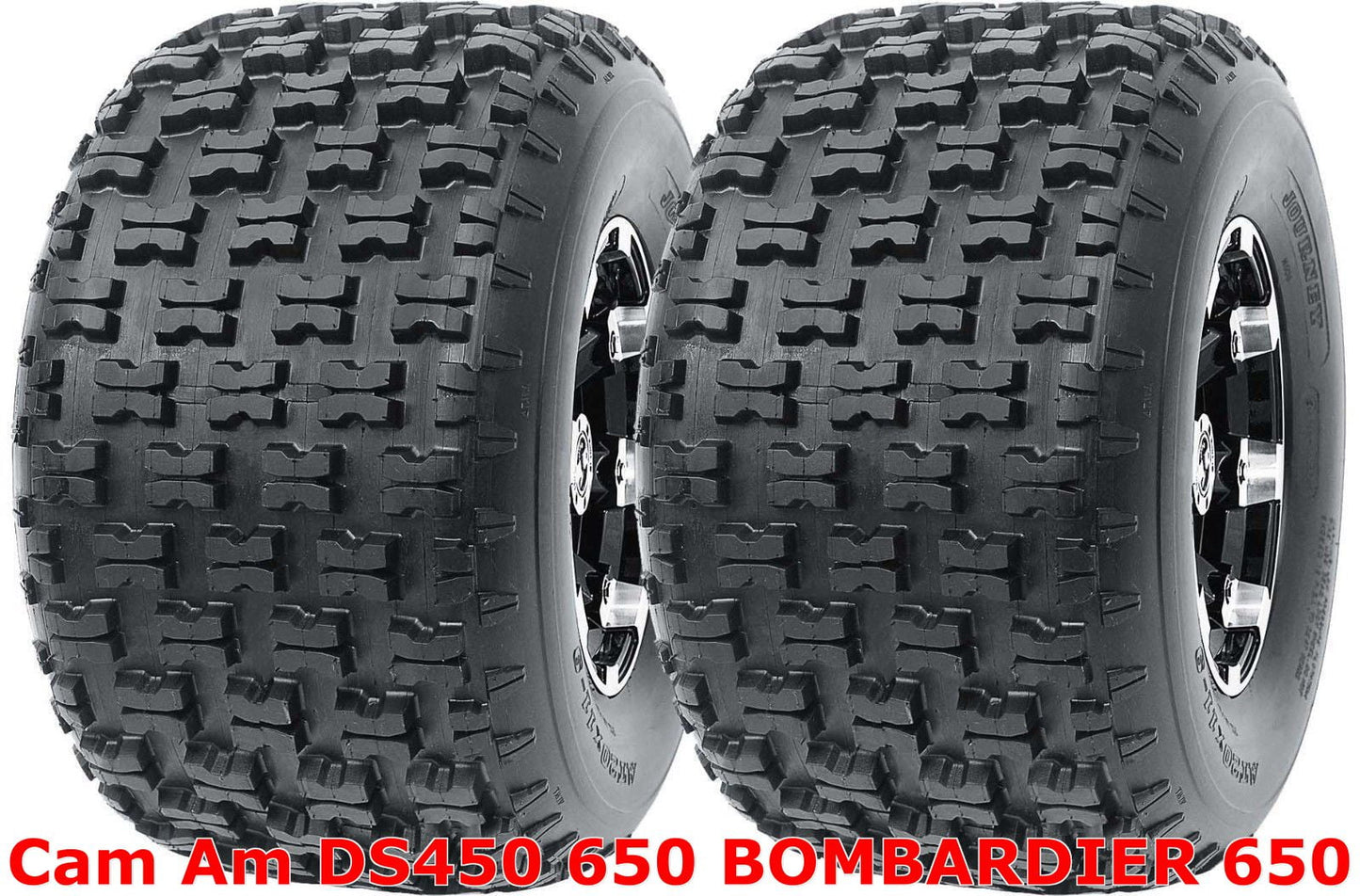 Cam Am DS450 650 BOMBARDIER 650 Set 2 Rear 20x10-9 20x10x9 Sport ATV Tires