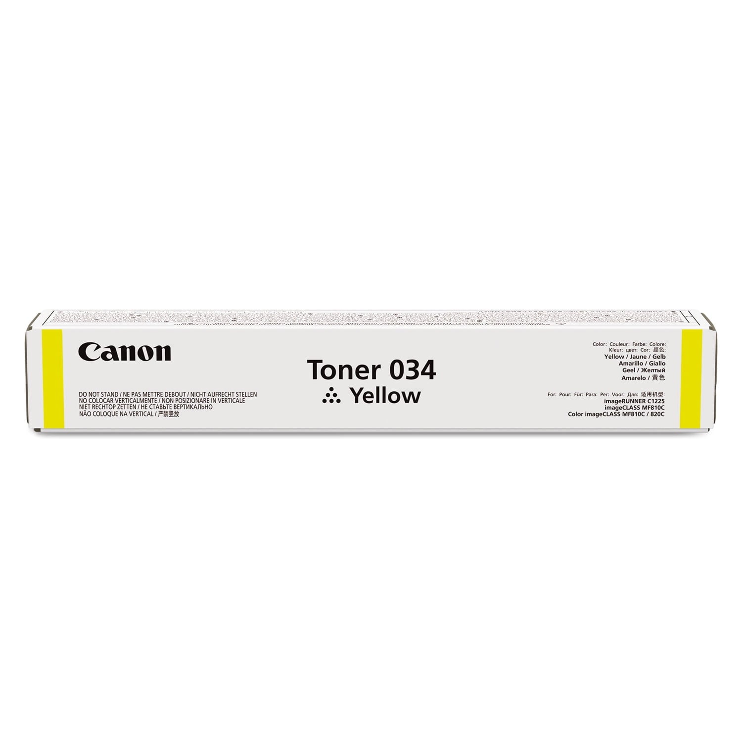 Canon, CNMCRTDG034Y, Toner 034 Cartridge, 1 Each