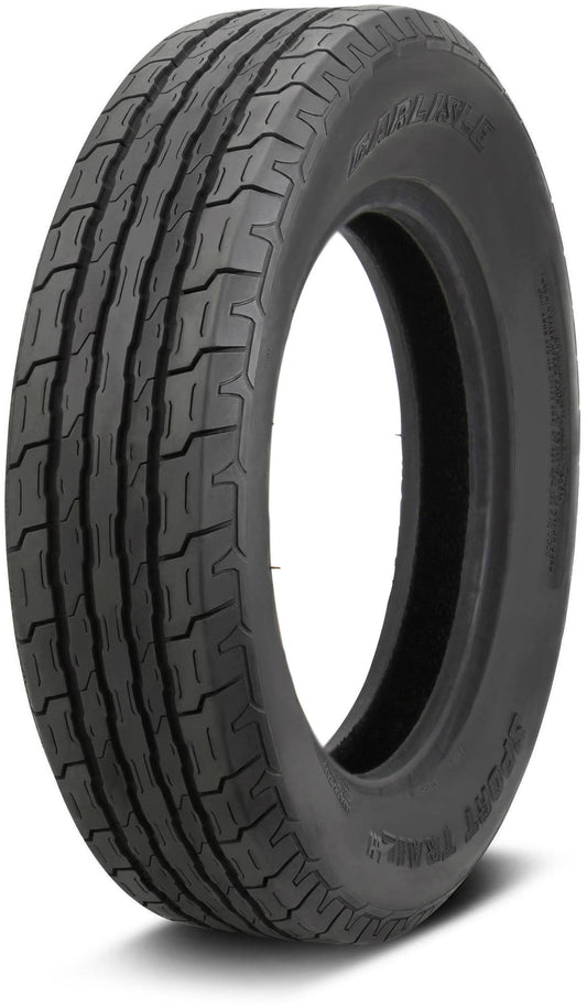 Carlisle Sport Trail LH Bias Trailer Asssembly 5-Lug White 175/80D13 LRC Tire