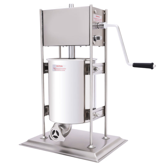 ChicHomey Versatile 10L Churro Maker with 4 Shape Molds and Comfortable Hand Crank, Ideal for Making Homemade Churros, Sausages, and More