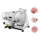 Choco Moon 180W Meat Slicer, 10" Electric Deli Slicer for Precision Cutting of Frozen Meat, Bread, Cheese, Silver