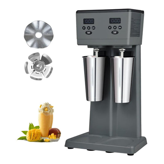Choco Moon Milkshake Maker 375Wx2 - LED Control & 3-Speed for Soda Fountains