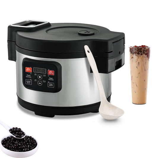 Commercial Fully Automatic Pearl Pot,Electric Pearl Tapioca Cooker Pearl Maker,5-16L Milk Tea Pot Cooker,Multifunction Tapioca Pearl Pot Cooker For Milk Tea Shop