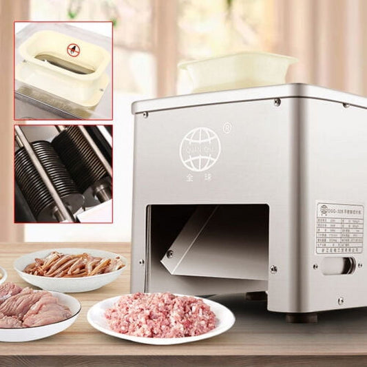 Commercial Meat Cutter Cutting Machine Stainless SteelSlicer Dicer 550W