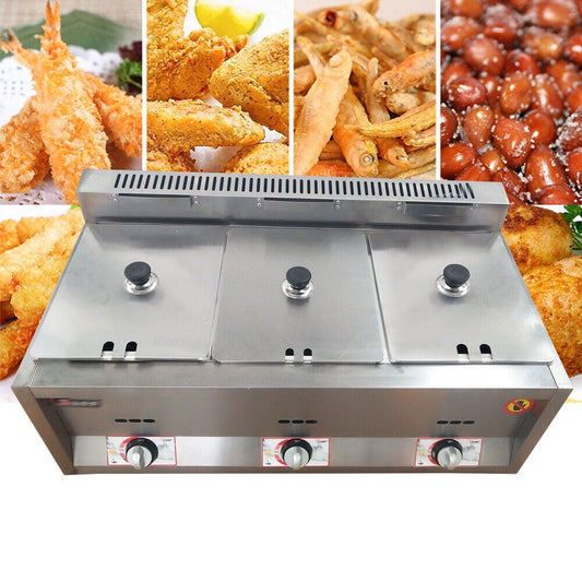 LoyalHeartdy Commercial 19 qt Deep Fryer